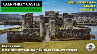 Caerphilly Castle  The Largest in Wales 2nd in Britain [upl. by Latrell]