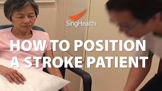 How To Position A Stroke Patient [upl. by Filip]