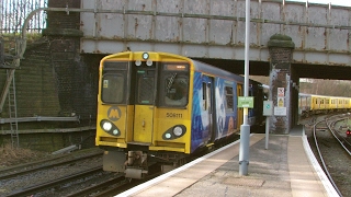 Half an Hour at 216  Birkenhead North Station 1022017  Class 507 508 terminus [upl. by Atokad]