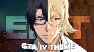 Aizen x Urahara  GTA IV Theme Edit [upl. by Arada]